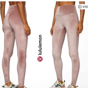 lululemon Velvet Wunder Lounge Highrise Leggings